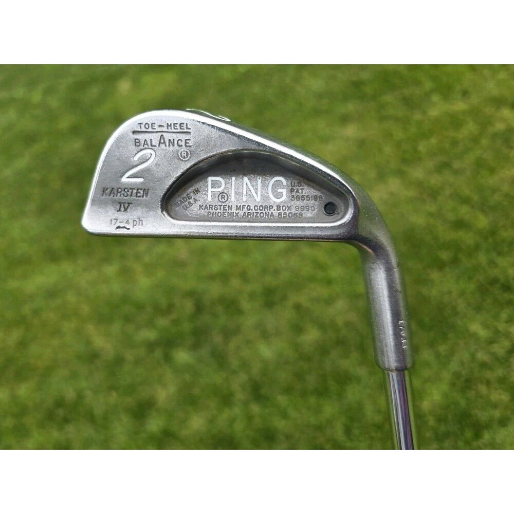 Ping Toe Heel Balance Karsten IV 17-4 PH Black Dot 2-Iron Steel RH